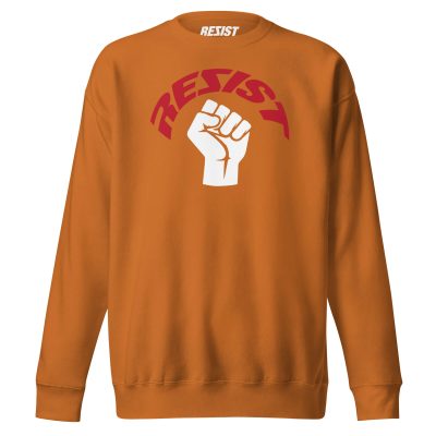 Rezist Fist Sweatshirt Adobe Front