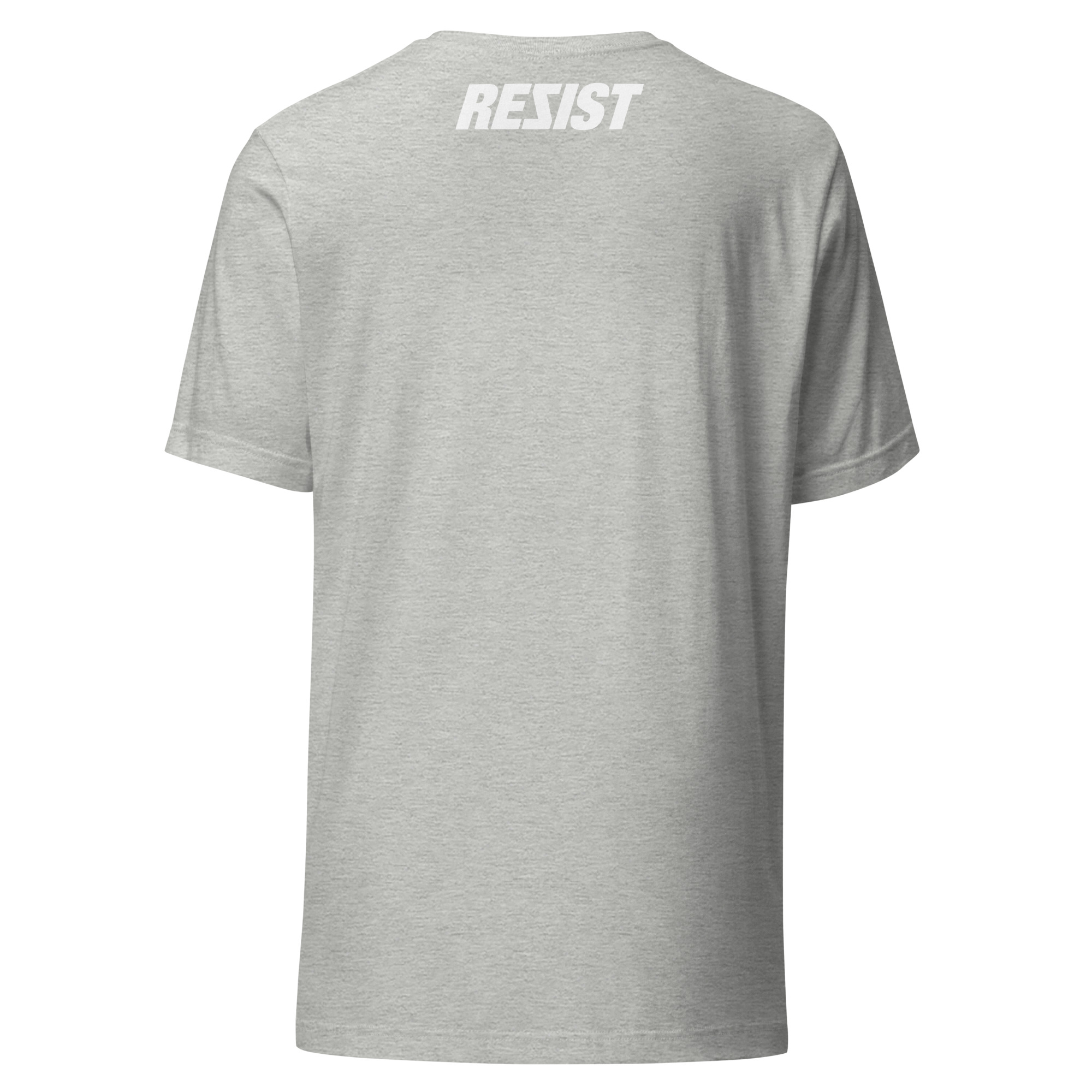 Rezist Republican T- Shirt Back Grey