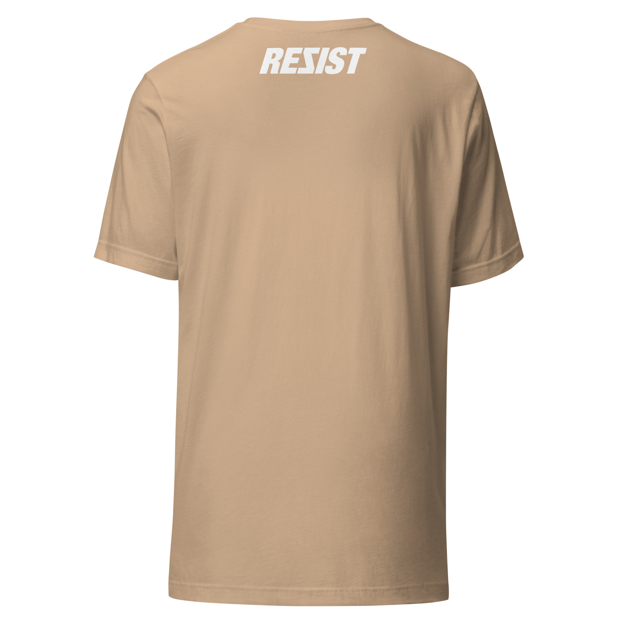 Rezist Republican T- Shirt Back Tan